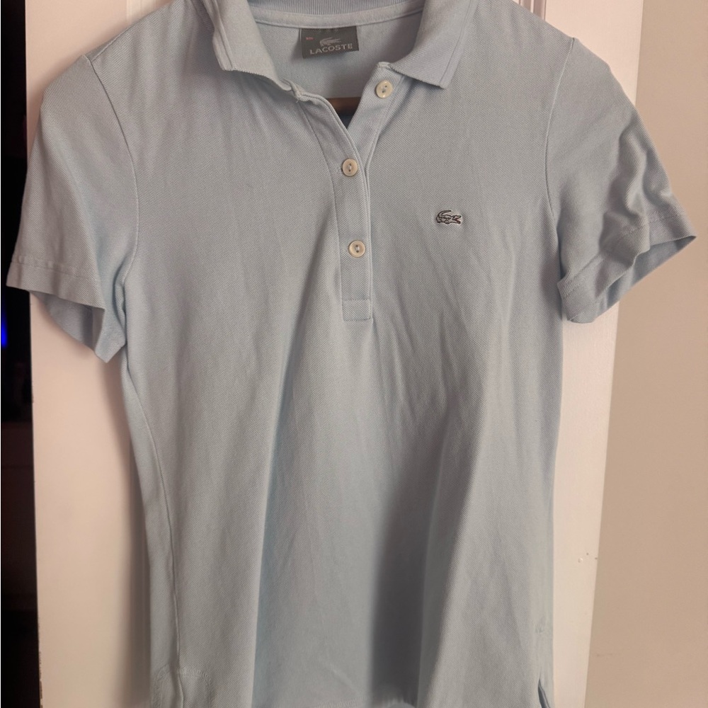 Lacoste Pale Blue Women's Polo Shirt